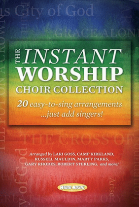 Book cover for The Instant Worship Choir Collection - Accompaniment CD (Split)