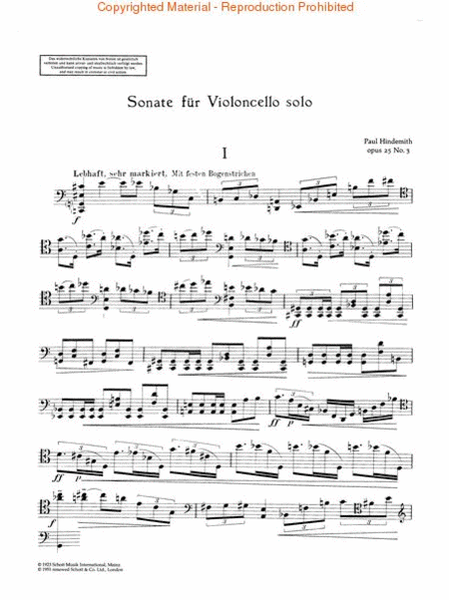 Sonata, Op. 25, No. 3 (1922)