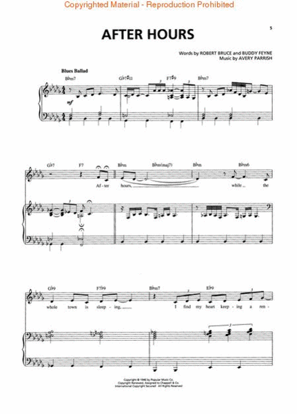 Sarah Vaughan – Original Keys for Singers