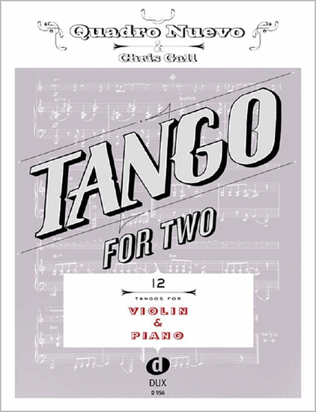 Book cover for Tango For Two