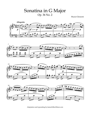 Sonatina Opus 36, Number 2