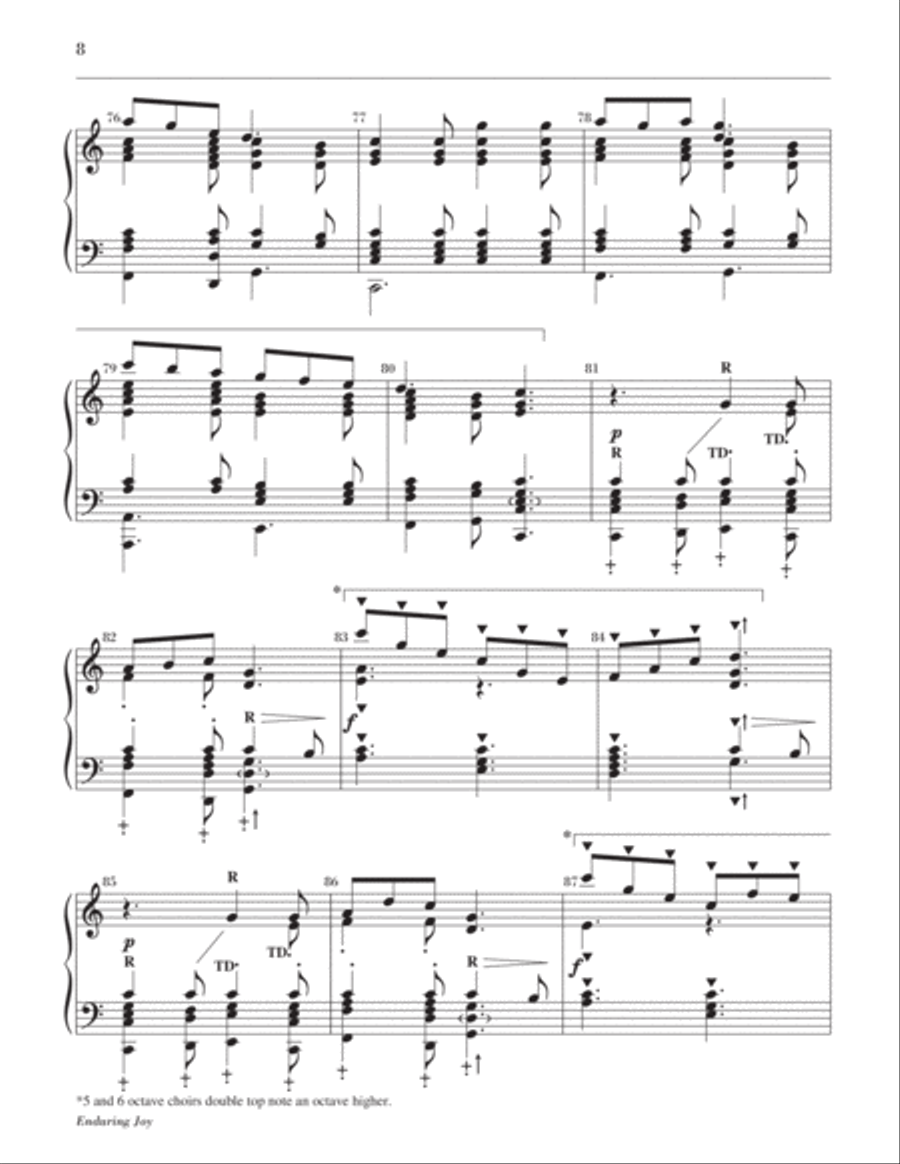 Enduring Joy 5-Octaves scores gallery preview page 9