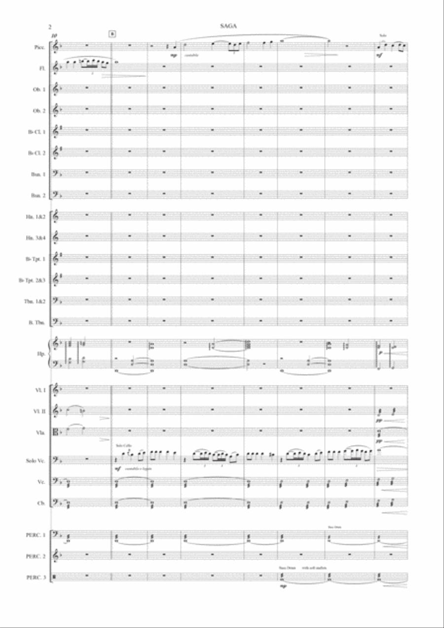 Saga Full Orchestra scores gallery preview page 4