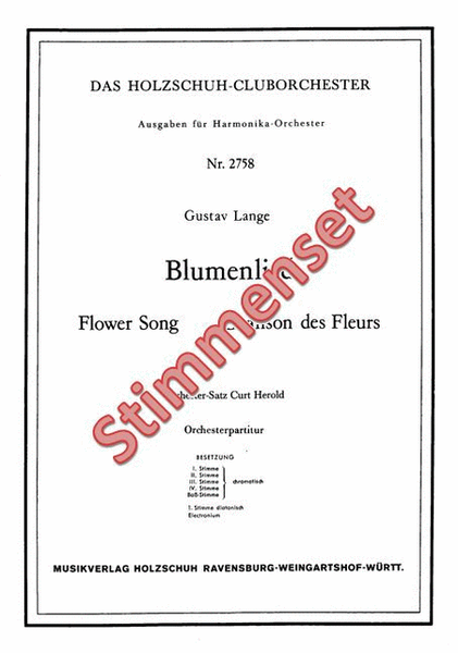 Blumenlied