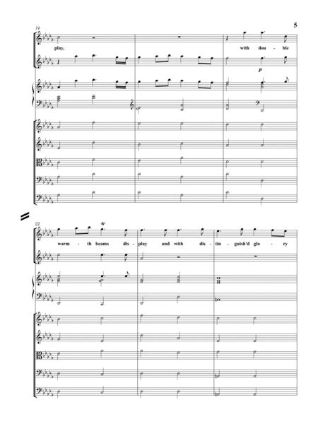 ETERNAL SOURCE OF LIGHT DIVINE - HWV 74) for Soprano, trumpet, Strings and Harpsichord image number null