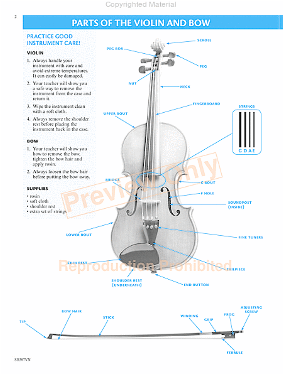 Measures of Success for String Orchestra-Violin Book 1 Chamber Orchestra scores gallery preview page 5