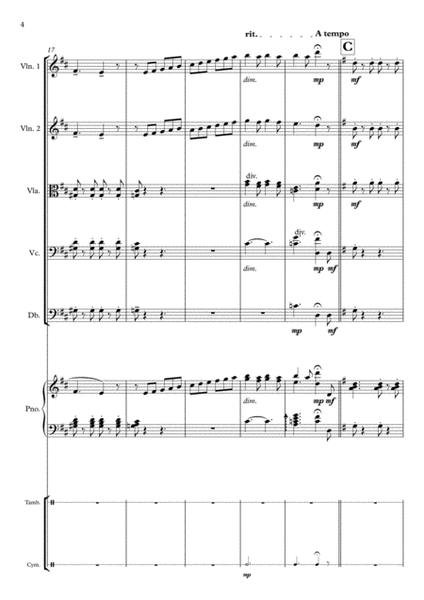 Adventures In Wonderland (String Orchestra Score & Parts) image number null