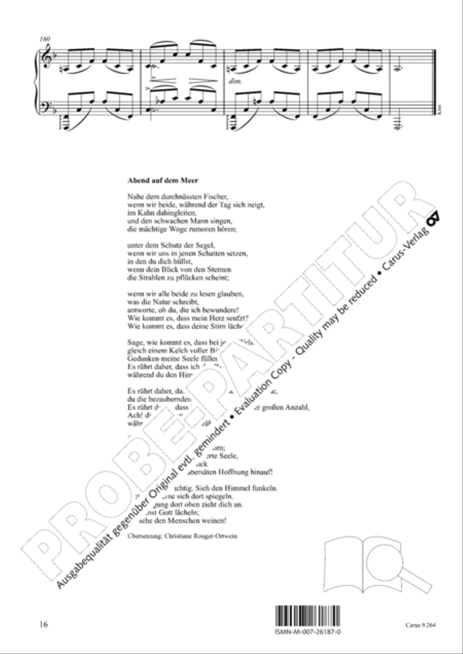 Soiree en mer SSATB scores gallery preview page 17