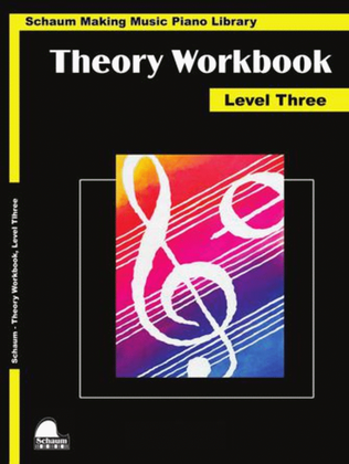 Book cover for Theory Workbook – Level 3
