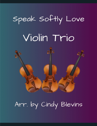 Book cover for Speak Softly Love