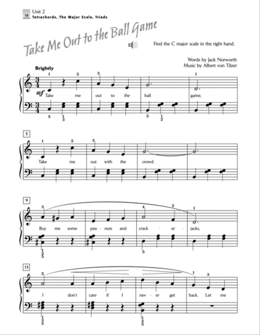 Alfred's Basic Adult Piano Course -- Play Piano Now!, Book 2 Piano Method scores gallery preview page 14