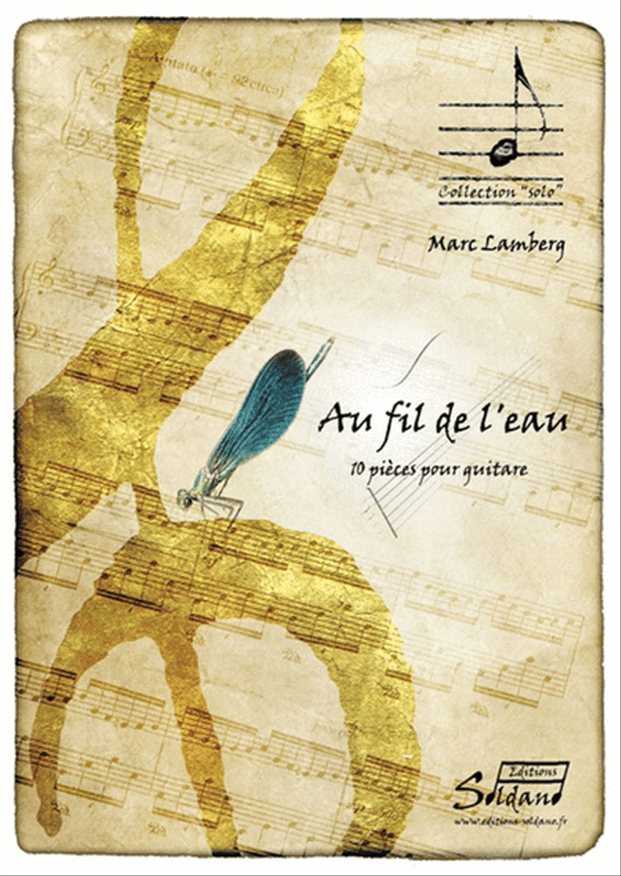 Au Fil De L'Eau Guitar scores gallery preview page 1