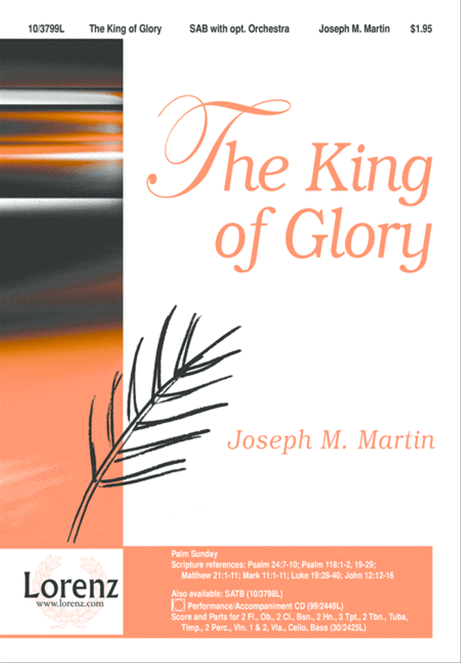 The King of Glory 3-Part scores gallery preview page 1