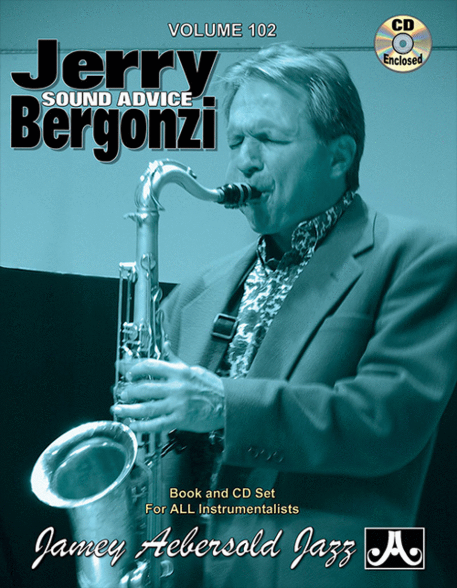 Book cover for Volume 102 - Jerry Bergonzi "Sound Advice"