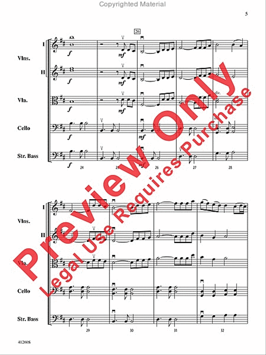 Flight String Orchestra scores gallery preview page 5