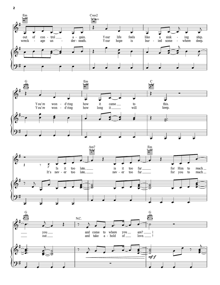 Hurricane Guitar scores gallery preview page 2