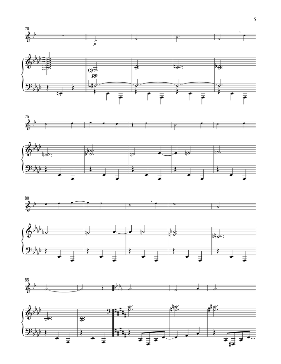 Night Waltz (from A Little Night Music) Clarinet Solo scores gallery preview page 5