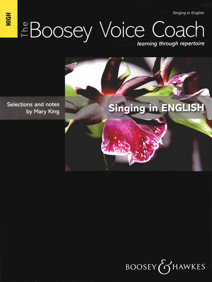 The Boosey Voice Coach: Singing in English – High Voice