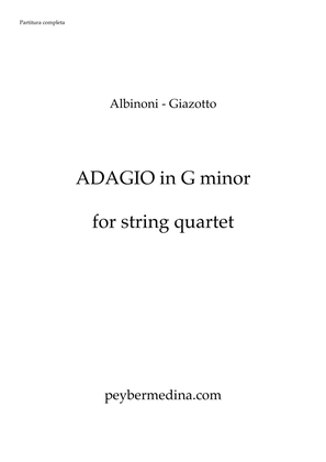 Book cover for Adagio In G Minor