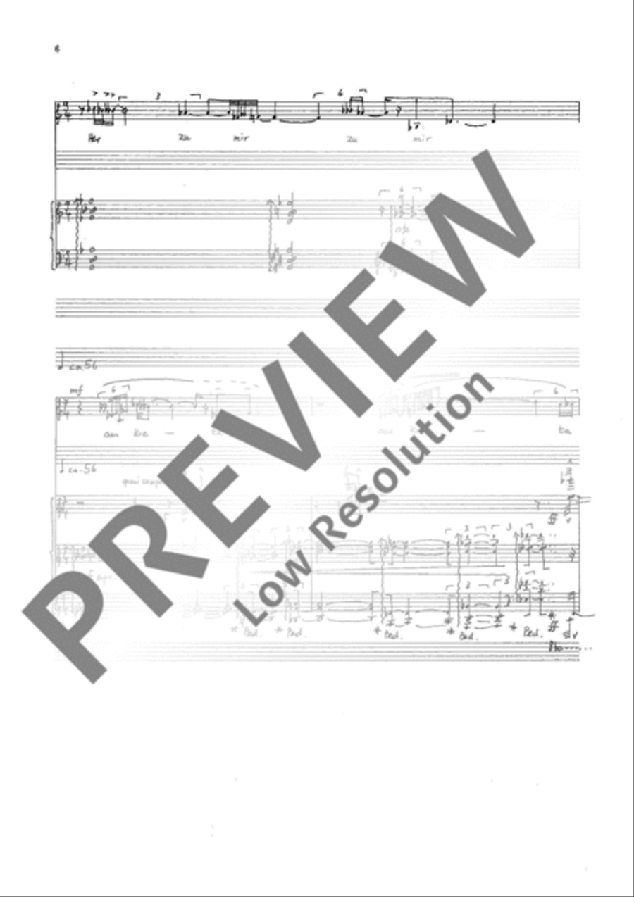 Sappho-Gesänge Mezzo-Soprano Voice scores gallery preview page 7