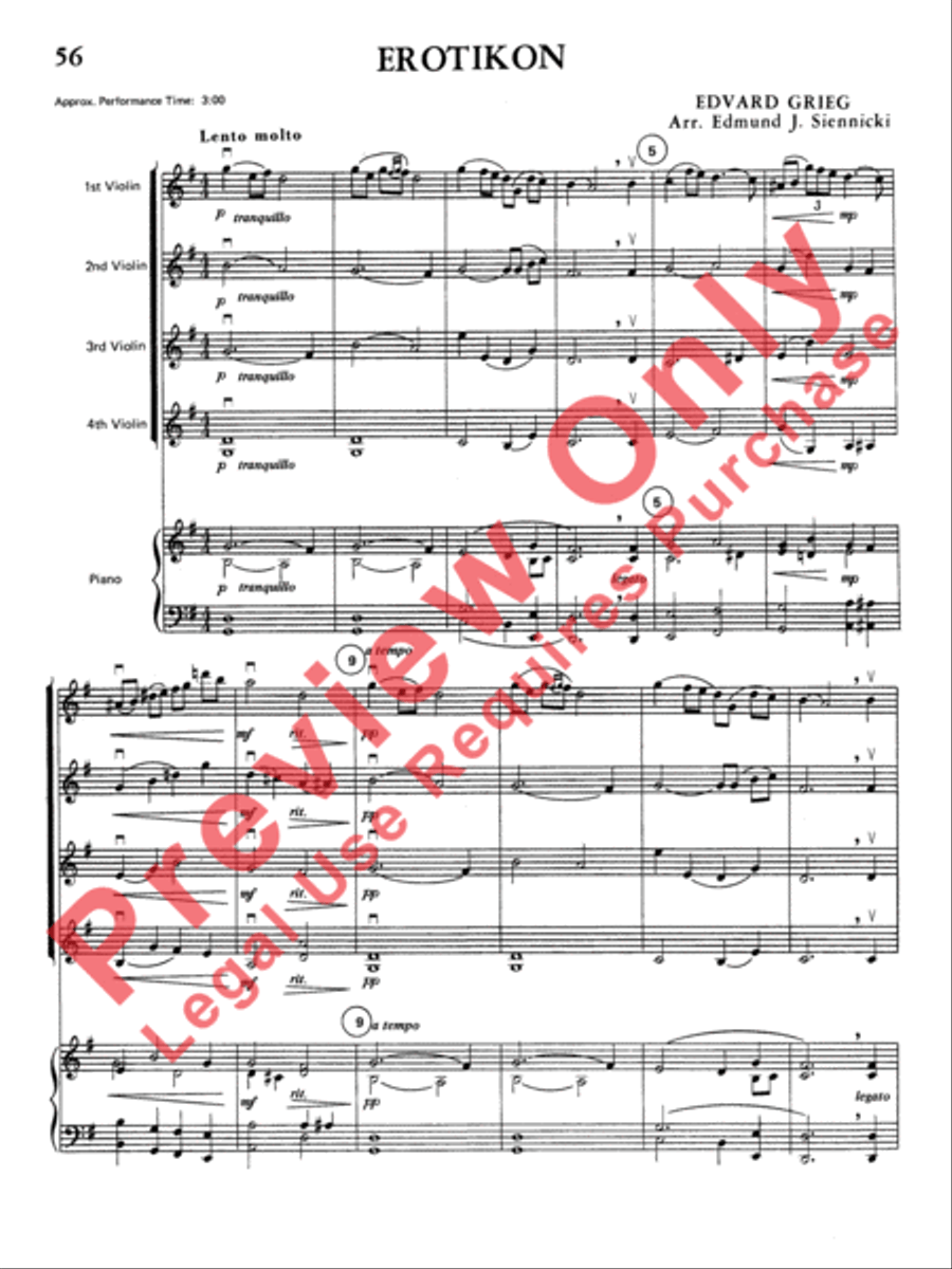 Highland/Etling Violin Quartet Series: Book 1