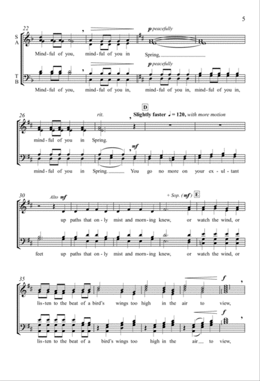 Mindful of You Mindful of You Divisi scores gallery preview page 4