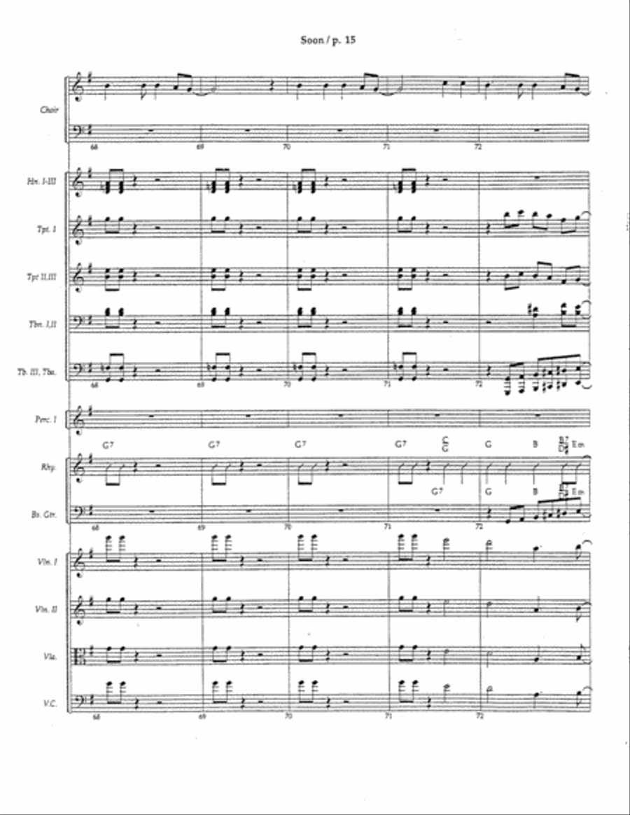 Soon and Very Soon Choir scores gallery preview page 15