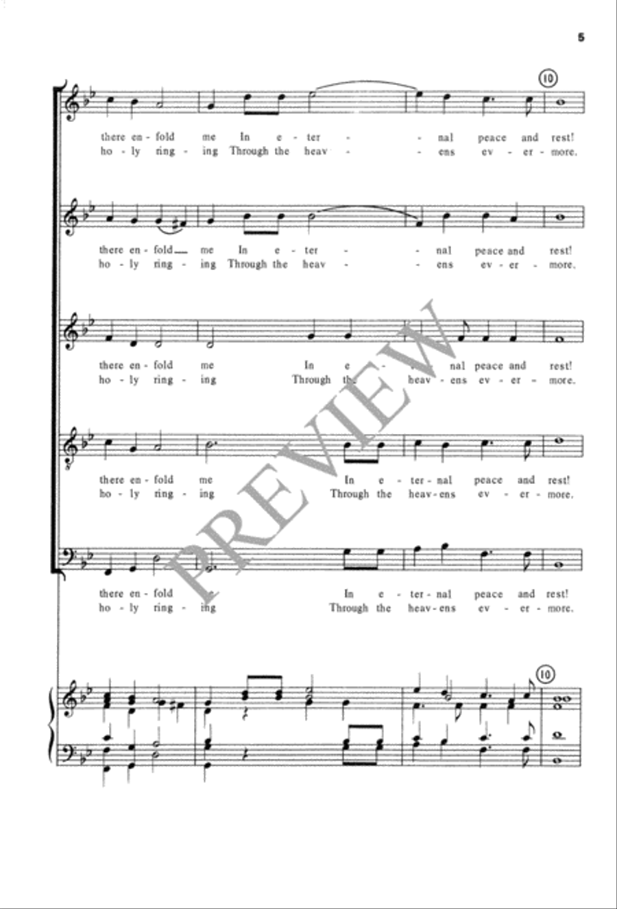 World, Farewell, You Cannot Hold Me SSATB scores gallery preview page 6
