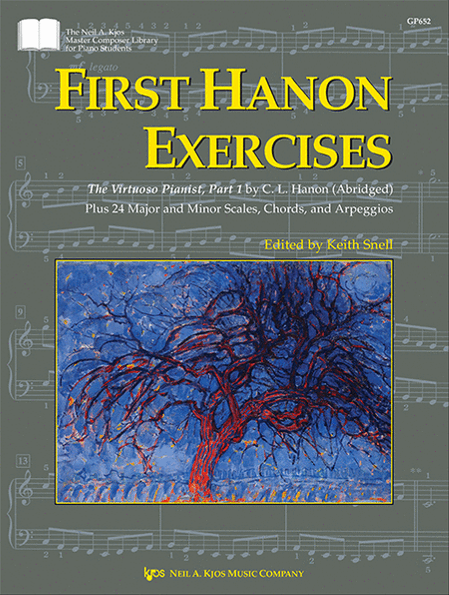 First Hanon Exercises: The Virtuoso Pianist, Pt 1 Piano Method scores gallery preview page 1