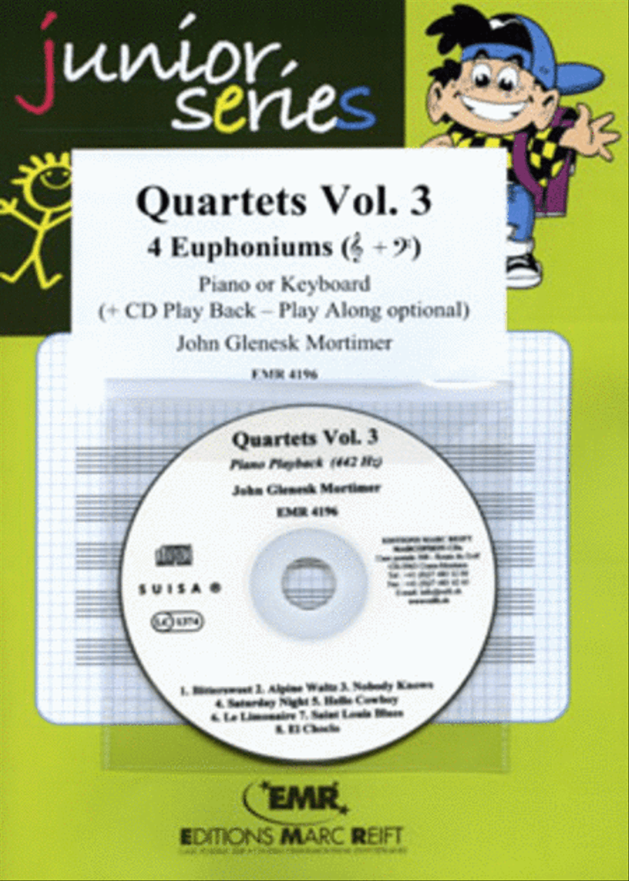 Quartets Volume 3 Quartets Volume 3 Euphonium Quartet scores gallery preview page 1