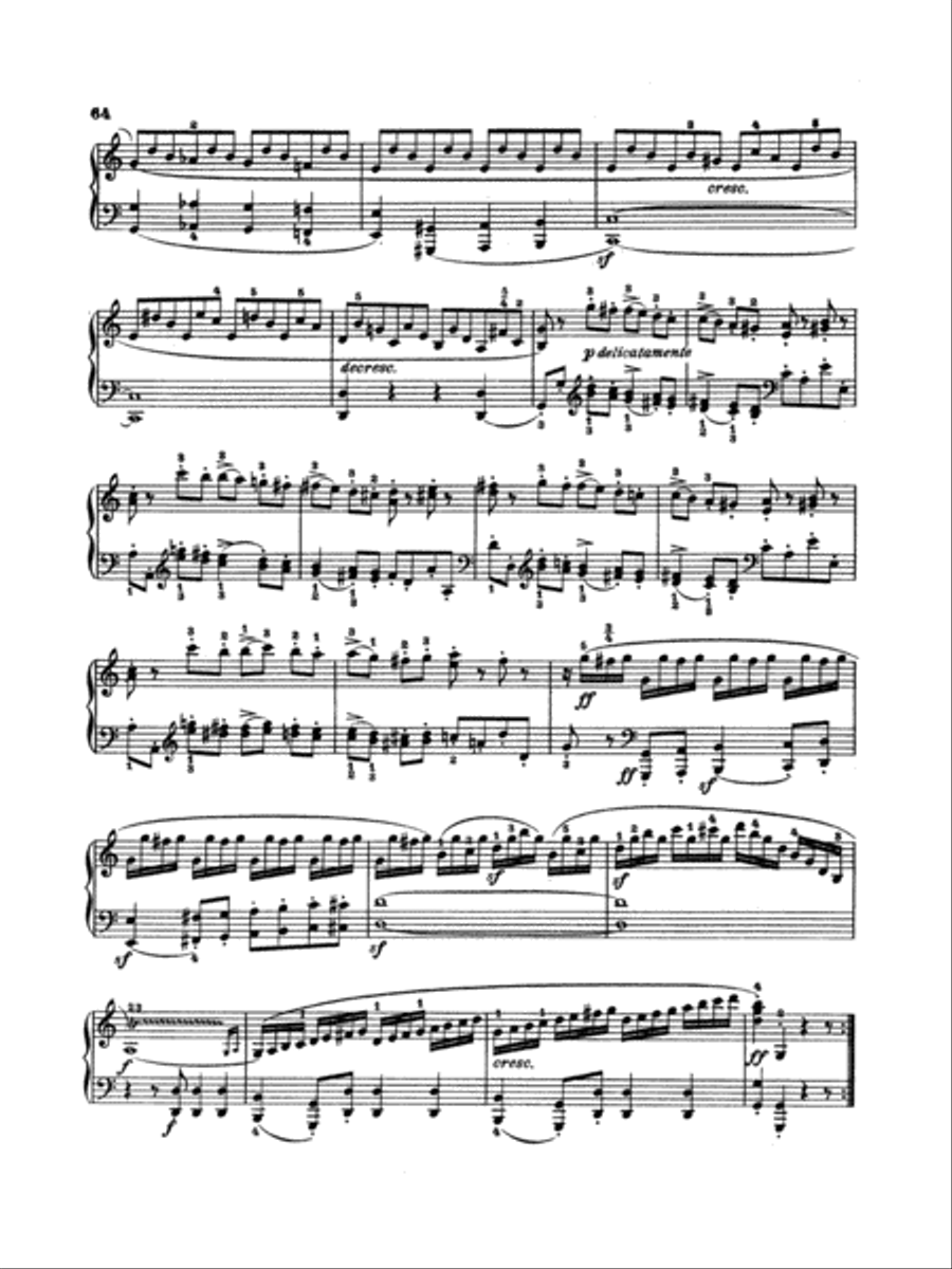 Clementi: Seven Sonatas (Volume I) Piano Solo scores gallery preview page 4
