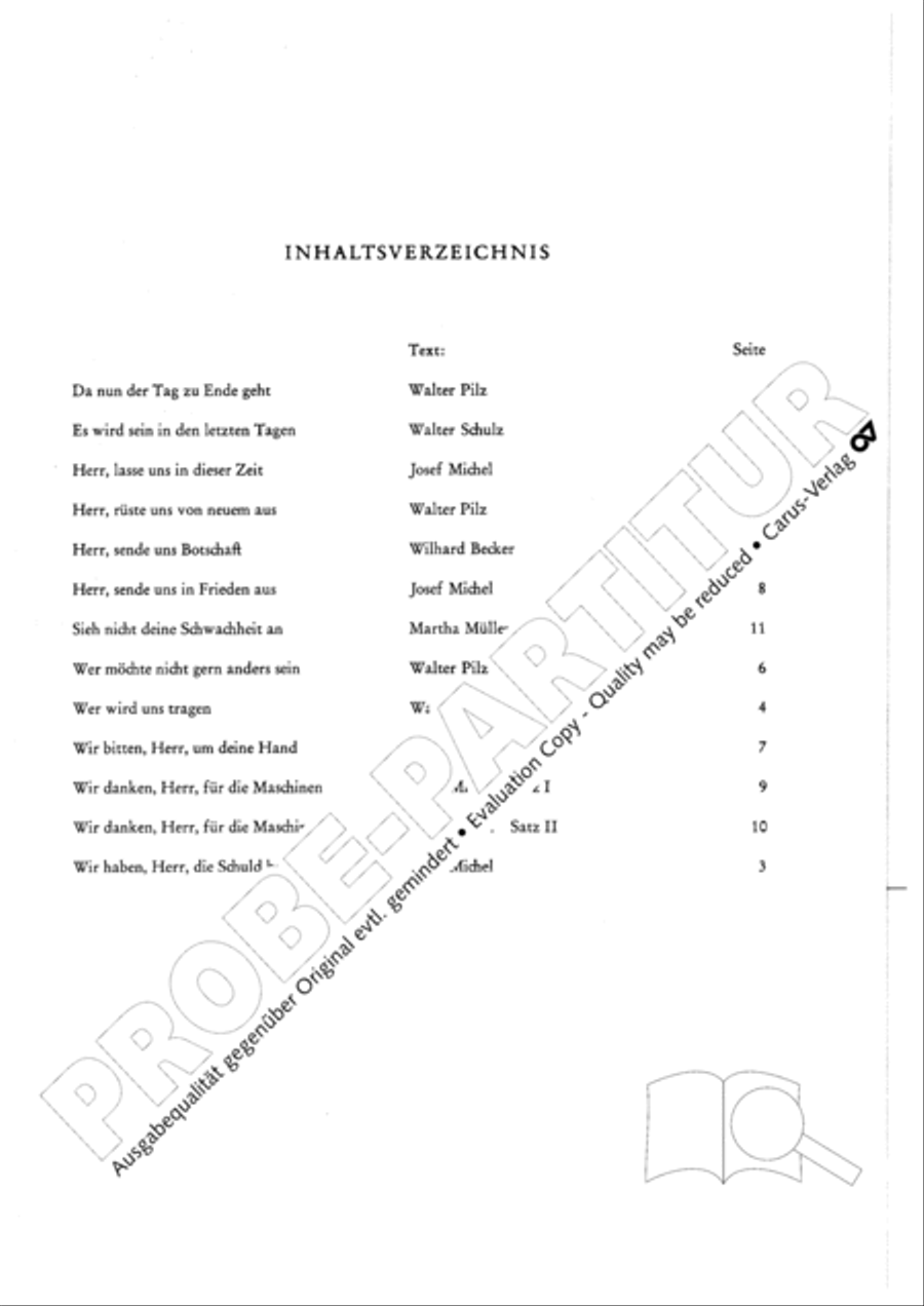 Michel: Neue Lieder fur Jugend und Gemeinde Choir scores gallery preview page 16