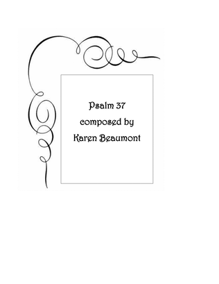 Book cover for Psalm 37
