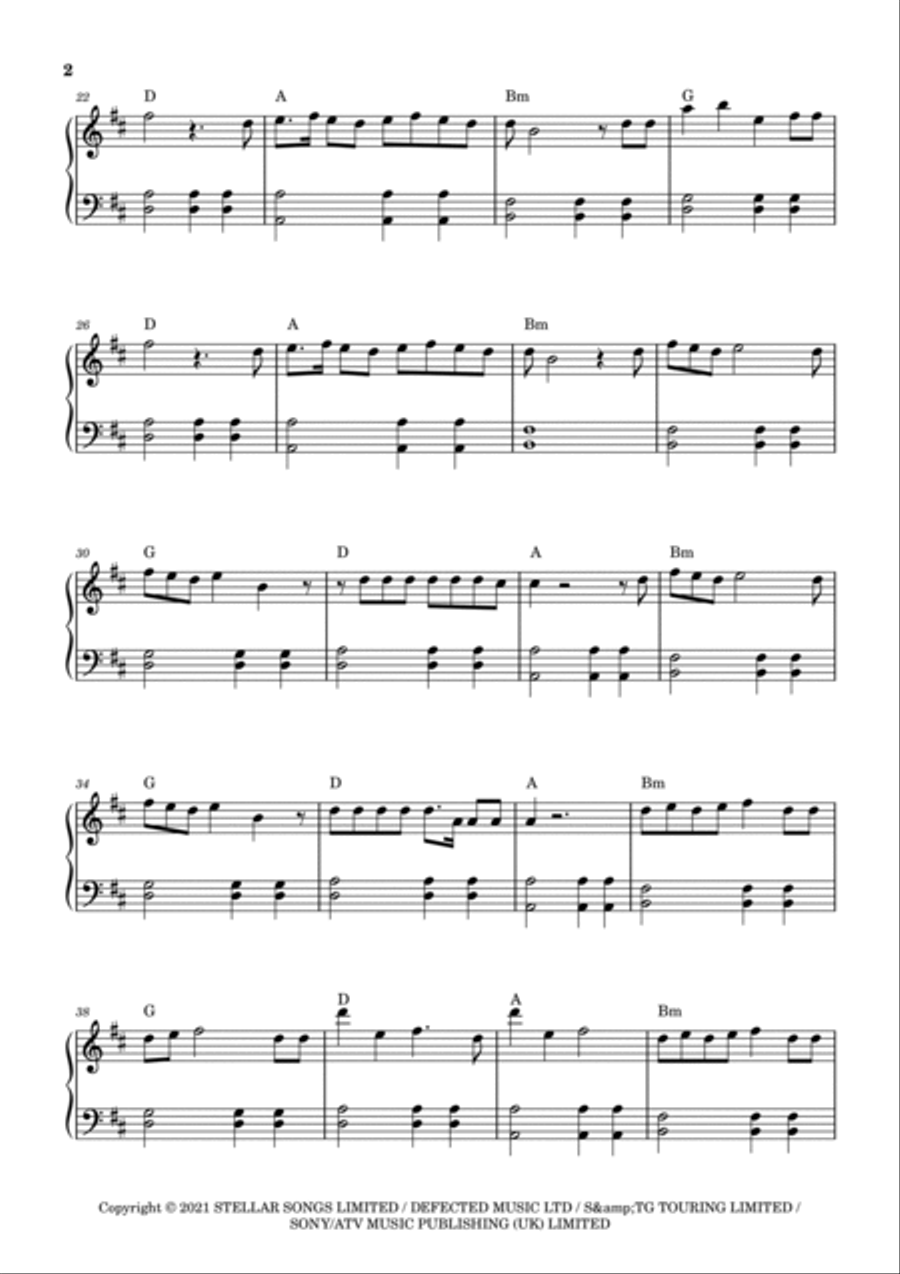 Purple Disco Machine Small Ensemble scores gallery preview page 2