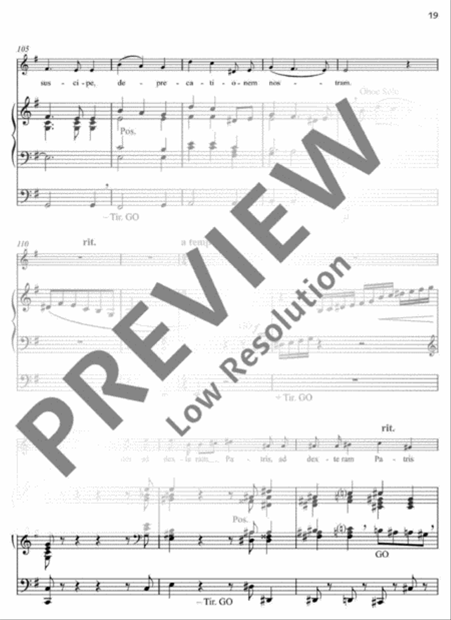 Missa festiva Organ scores gallery preview page 19