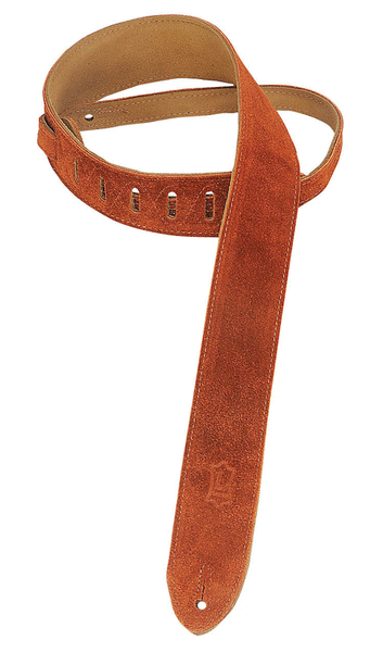 Suede Guitar Strap – Copper