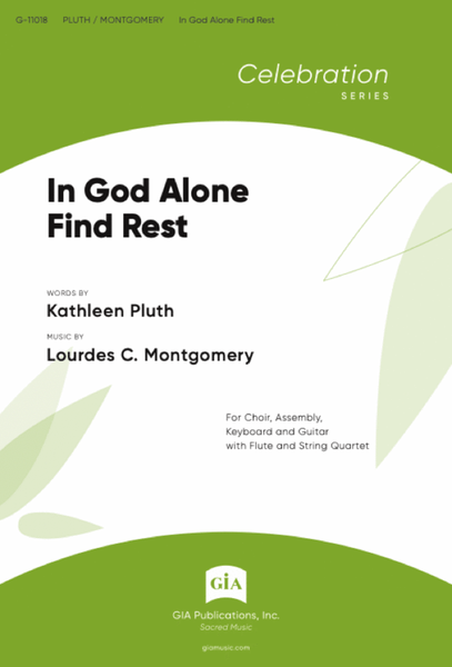 In God Alone Find Rest - Guitar edition