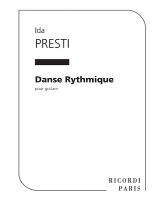 Book cover for Danse Rythmique Guitare