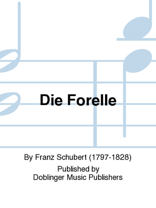 Book cover for Die Forelle
