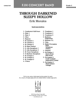 Through Darkened Sleepy Hollow: Score