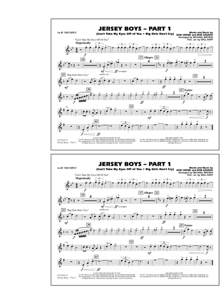 Jersey Boys: Part 1 - 1st Bb Trumpet