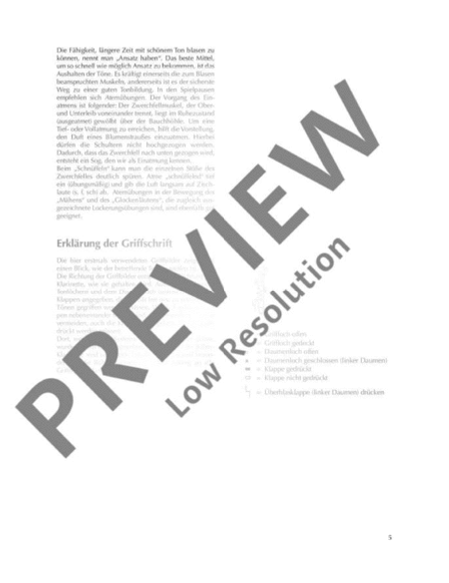 New Clarinet School Clarinet scores gallery preview page 6