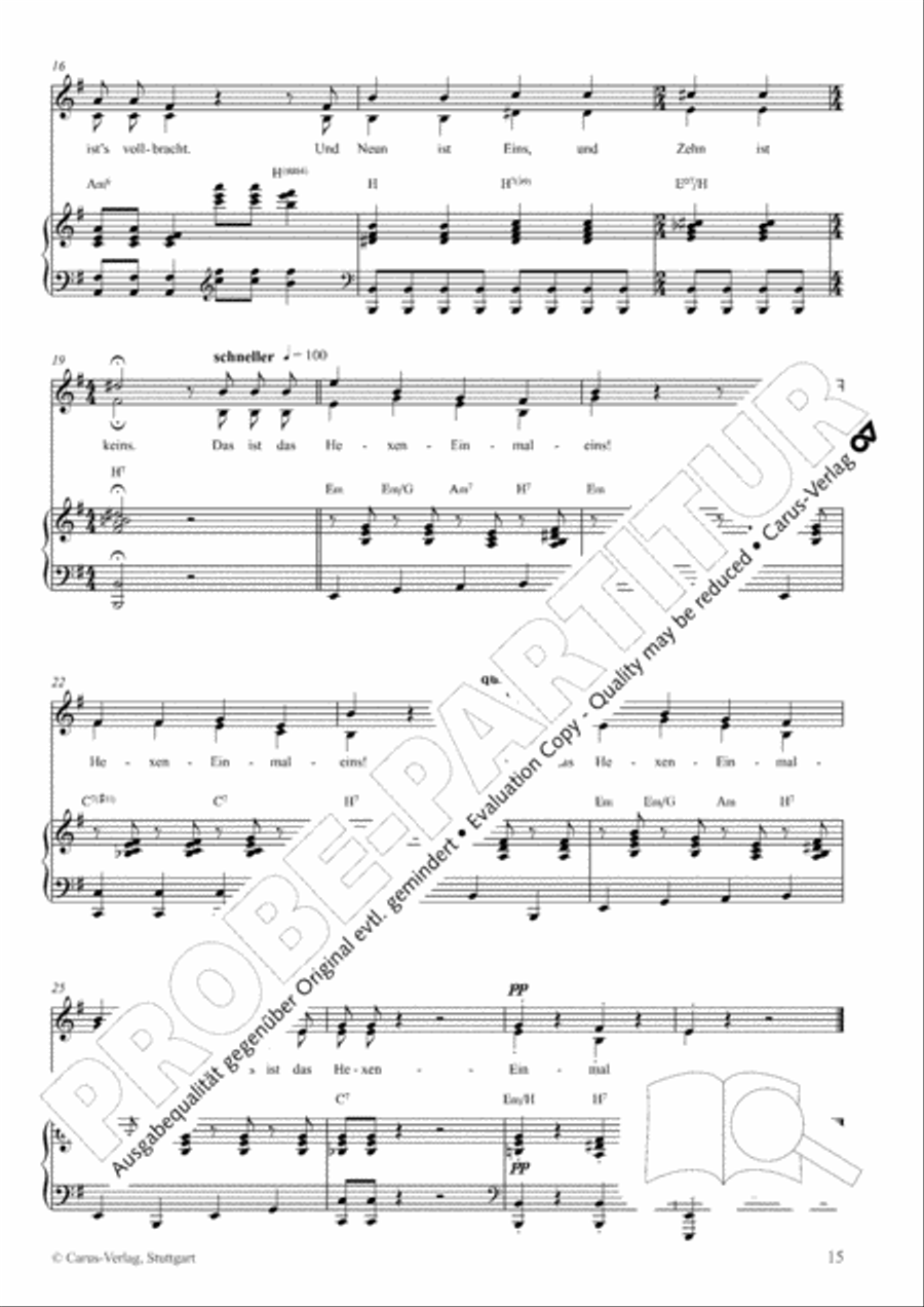 Gruselsongs, Band 1 Gruselsongs, Band 1 Score scores gallery preview page 16