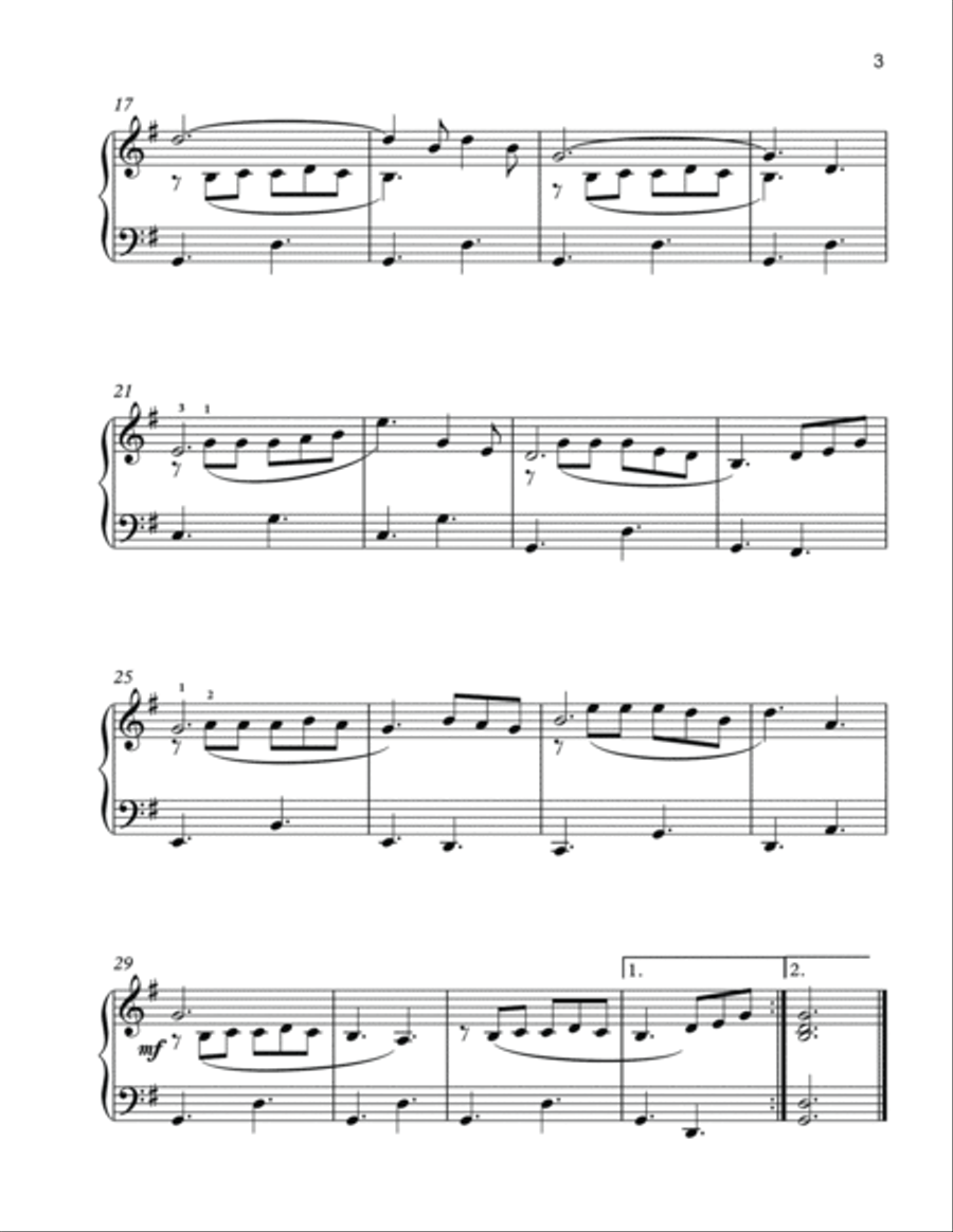 Celebration of Life: 22 Piano Solos for Funerals, Memorials, and Celebration of Life Services Piano Solo scores gallery preview page 4