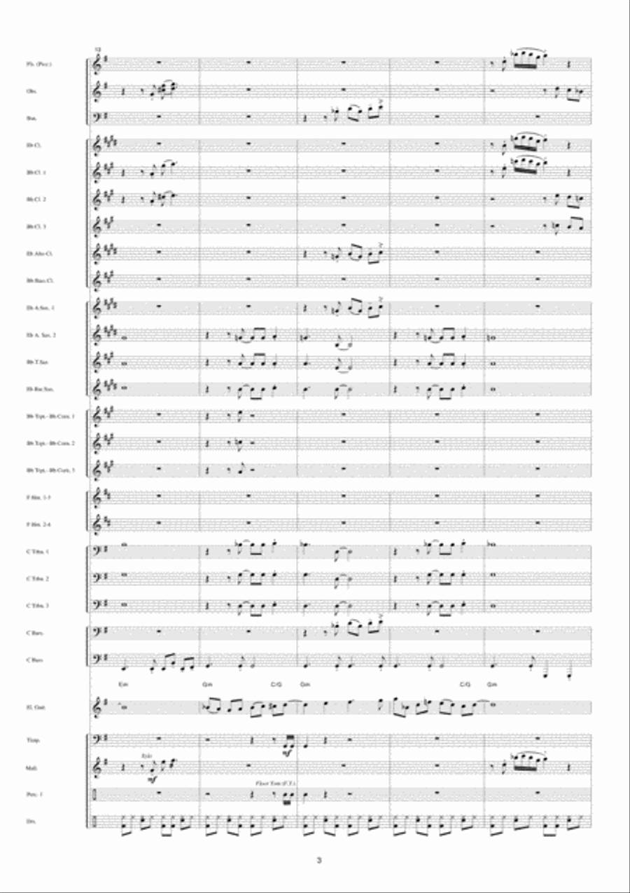 Full Option Full Option Concert Band scores gallery preview page 4