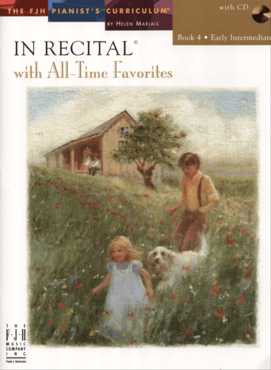 In Recital with All-Time Favorites, Book 4 Piano Method scores gallery preview page 1