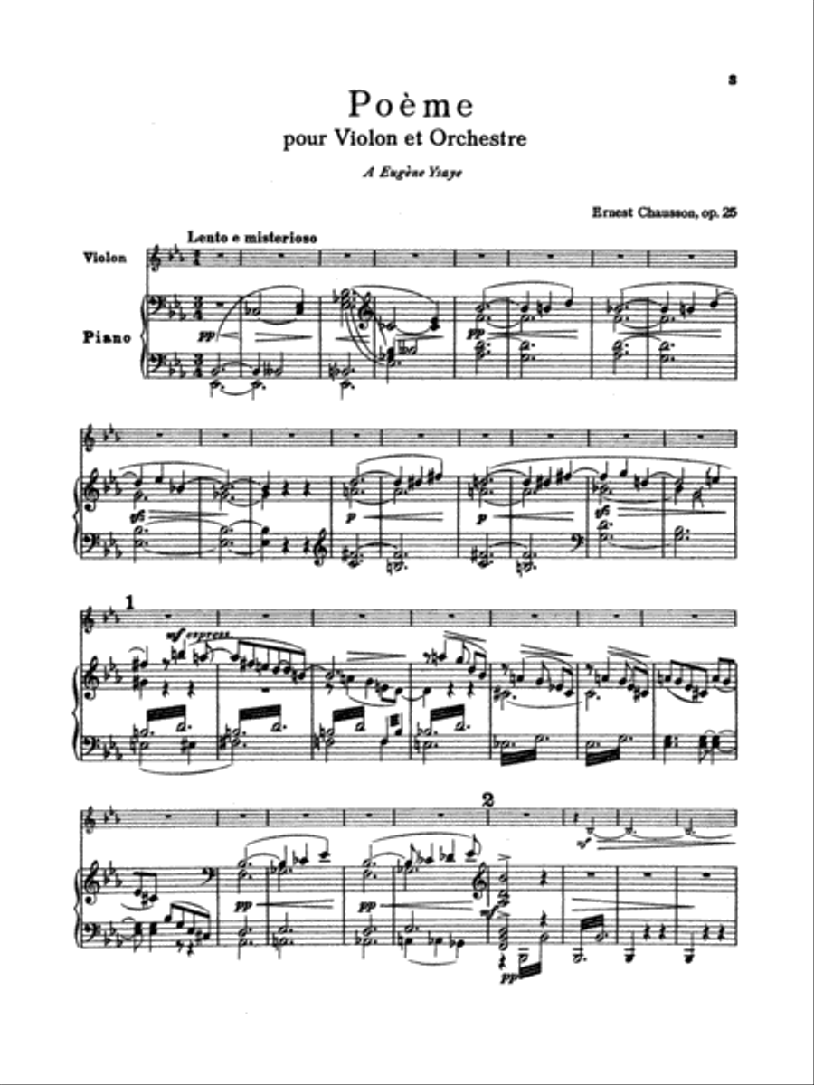 Poeme Small Ensemble scores gallery preview page 3