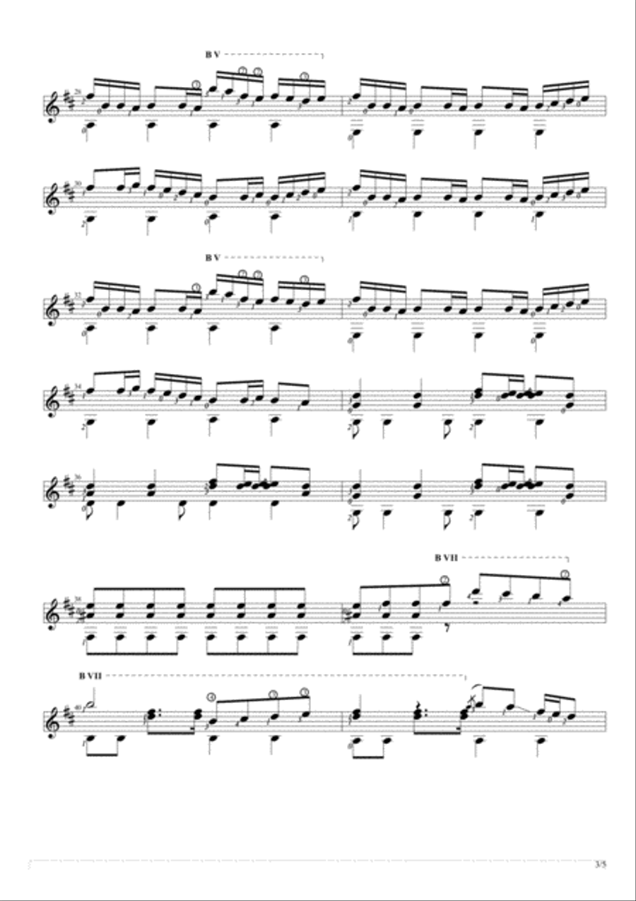 Only When I Sleep Only When I Sleep Guitar Solo scores gallery preview page 3