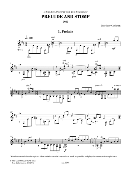 Prelude and Stomp