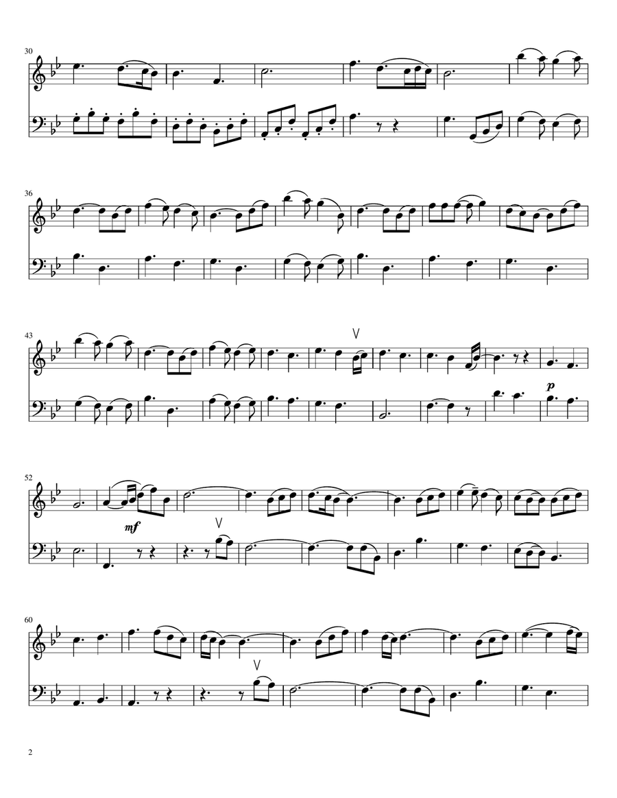 Perfect String Duet scores gallery preview page 2